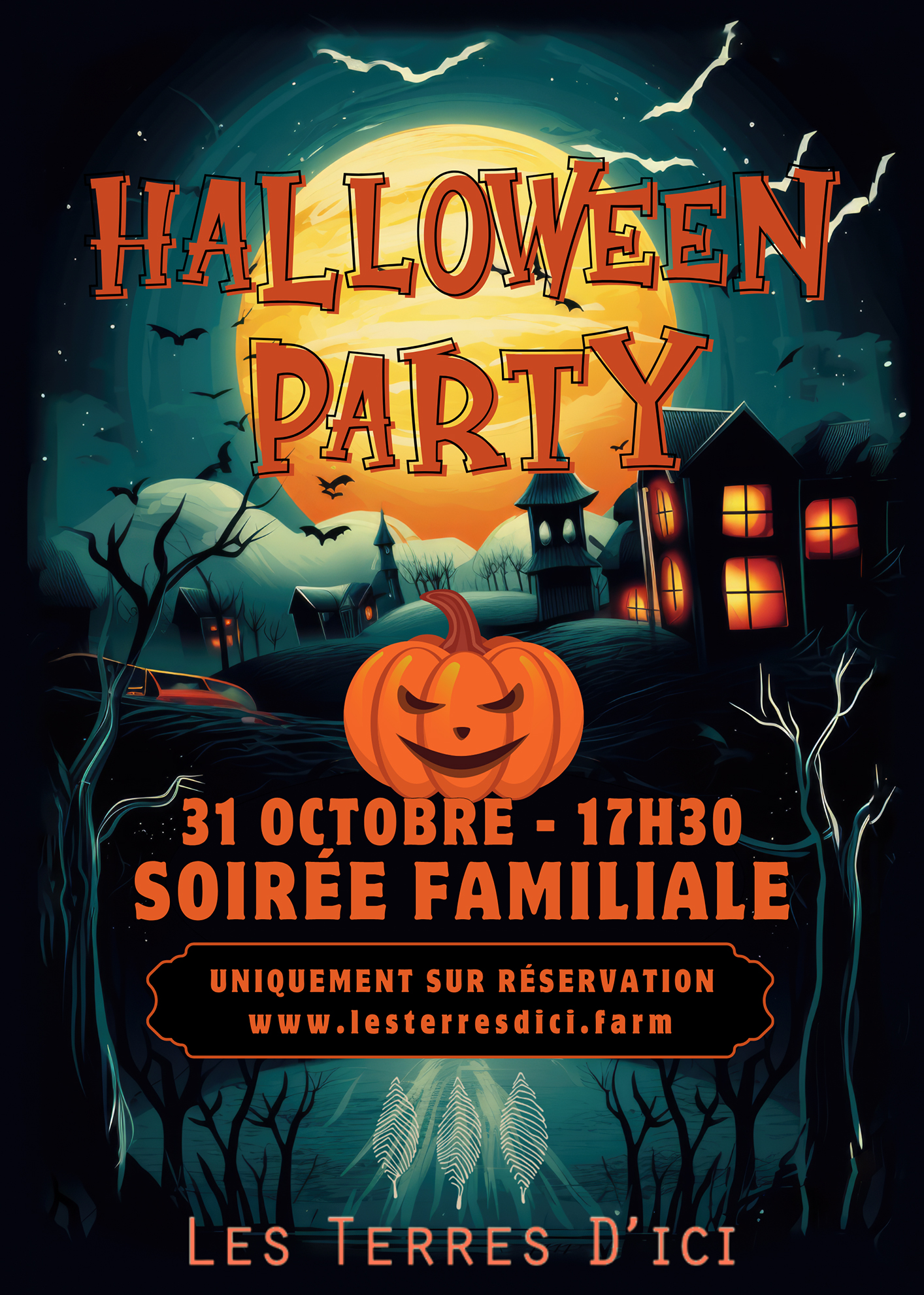 Soirée Halloween - Les Terres d'Ici